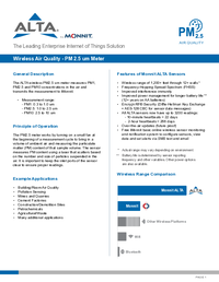 Thumbnail of document Data Sheet - MNS2-9-W2-AQ-P25A-LPO Monnit Alta Wireless Line Powered PM2.5 Particulate Matter Sensors